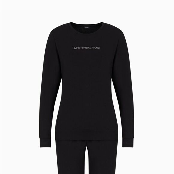 Emporio Armani black pajamas top, nwt(top only) - Picture 1 of 8